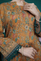 NUSL3229 Printed Lawn Suit - Unstitched 3Pc