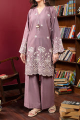 Stitched 2Pc - Embroidered Khaddar - NUWKDS2005