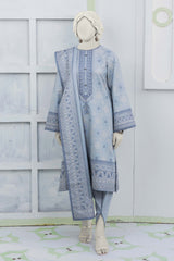 NUWJ3102 Jacquard Khaddar Suit - 3 Piece