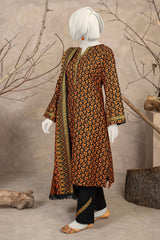 NPWK3017 - Printed Khaddar (Stitched 3Pc)