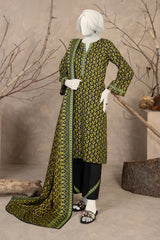 NPWK3021 - Printed Khaddar (Stitched 3Pc)