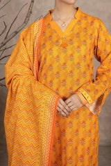 NUW3059 Digital Printed Khaddar Suit - 3 Piece