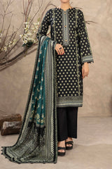 NUW3046 Digital Printed Khaddar Suit - 3 Piece