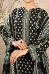 NUW3046 Digital Printed Khaddar Suit - 3 Piece