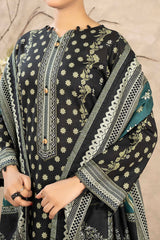 NUW3046 Digital Printed Khaddar Suit - 3 Piece