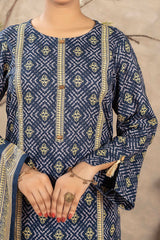 NUW3061 Digital Printed Khaddar Suit - 3 Piece