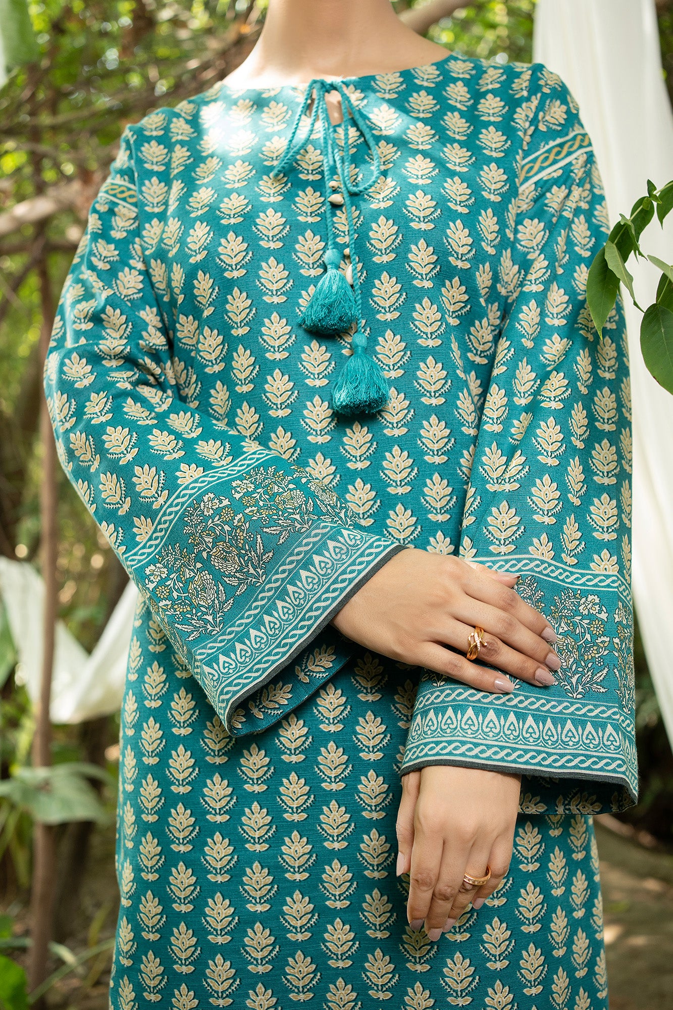 NPWK3042 - Printed Khaddar (Stitched 3Pc)