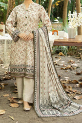 NUW3089 Digital Printed Khaddar Suit - 3 Piece