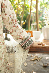 NUW3089 Digital Printed Khaddar Suit - 3 Piece