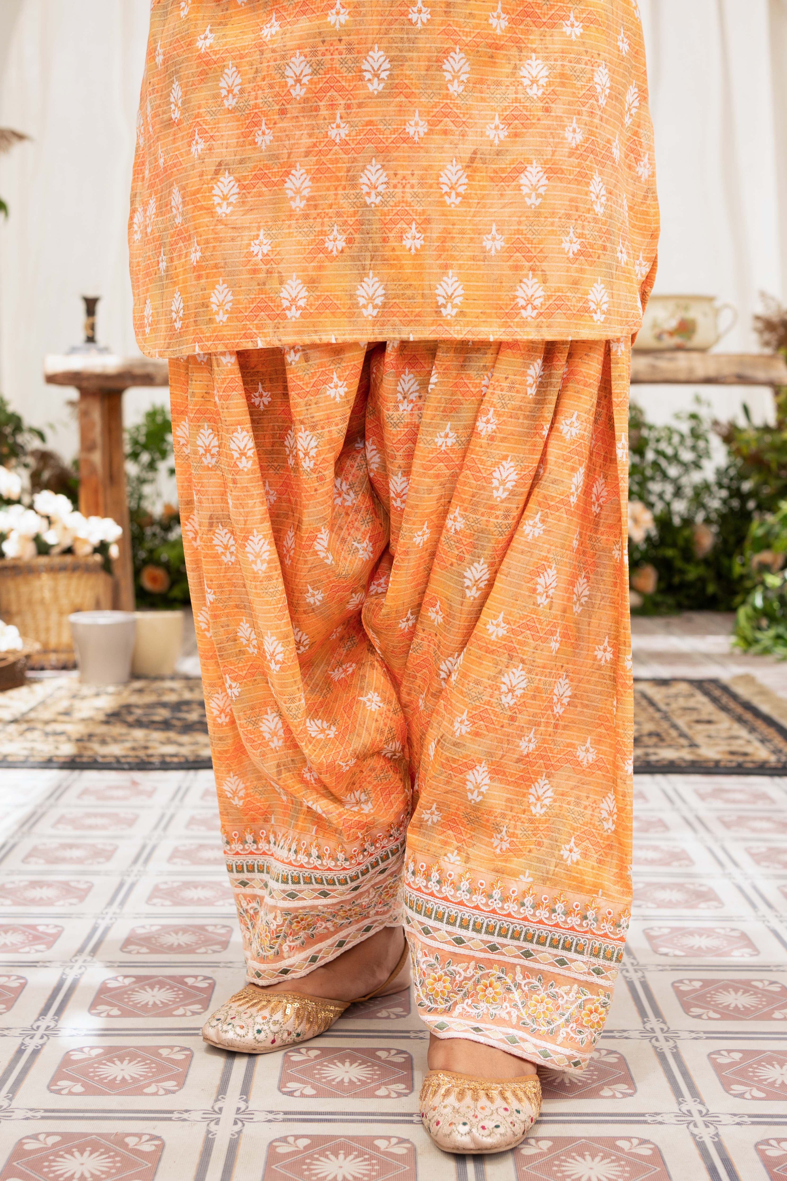 NPSE2088 Embroidered Lawn - Stitched 2 Pc