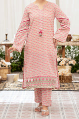 NPSE2090 Embroidered Lawn - Stitched 2 Pc