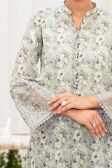 NPSE2092 Embroidered Lawn - Stitched 2 Pc
