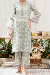 NPSE2092 Embroidered Lawn - Stitched 2 Pc