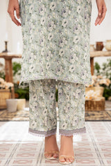NPSE2092 Embroidered Lawn - Stitched 2 Pc