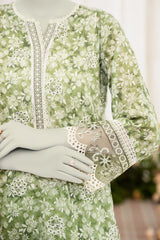 NUSE3312 Embroidered Lawn Suit - Unstitched 3Pc