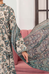 NPSL3134 Printed Lawn Suit - Stitched 3 PC