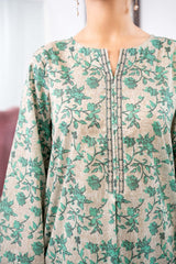 NUSL3334 Printed Lawn Suit - Unstitched 3Pc