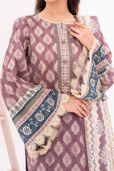 NPSLW3064 Printed Lawn Suit - Stitched 3Pc