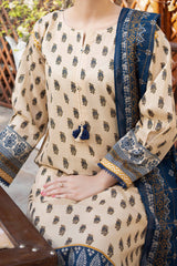 NPSL3114 Digital Printed Lawn Suit - Stitched 3 PC