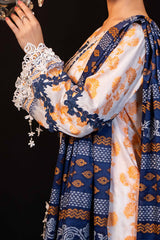 NUSJ3288 Jacquard Lawn Suit - Unstitched 3Pc