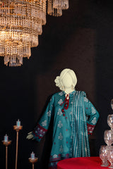 NUSJ3289 Jacquard Lawn Suit - Unstitched 3Pc