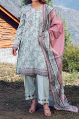 LAUREL - Printed Unstitched Khaddar Suit (3 Piece) 3140