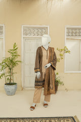 NUS3189 Digital Printed Lawn Suit - 3Pc