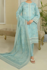 NPSL3108 Digital Printed Lawn Suit - Stitched 3 PC