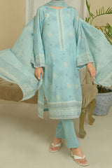 NPSL3108 Digital Printed Lawn Suit - Stitched 3 PC