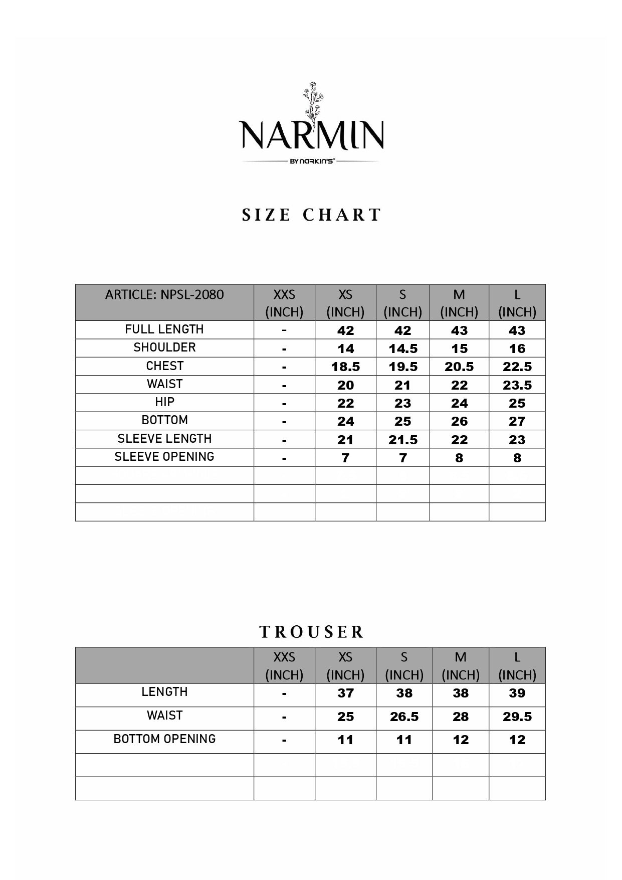 NPSL2080 - Stitched 2 Pc
