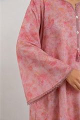 NUSLW3408 Printed Lawn Suit - Unstitched 3Pc