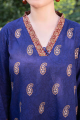 NUW3076 Digital Printed Khaddar Suit - 3 Piece