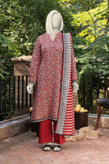 NPWK3031 - Printed Khaddar (Stitched 3Pc)