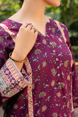 NUW3081 Digital Printed Khaddar Suit - 3 Piece