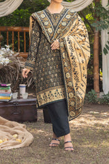 NUW3049 Digital Printed Khaddar Suit - 3 Piece