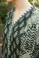 NUW3088 Digital Printed Khaddar Suit - 3 Piece