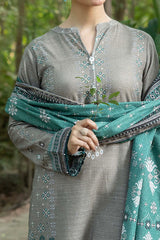 NUW3093 Digital Printed Khaddar Suit - 3 Piece