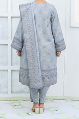 NUWJ3102 Jacquard Khaddar Suit - 3 Piece