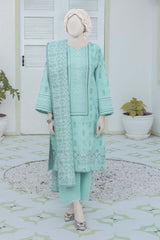 NUWJ3106 Jacquard Khaddar Suit - 3 Piece