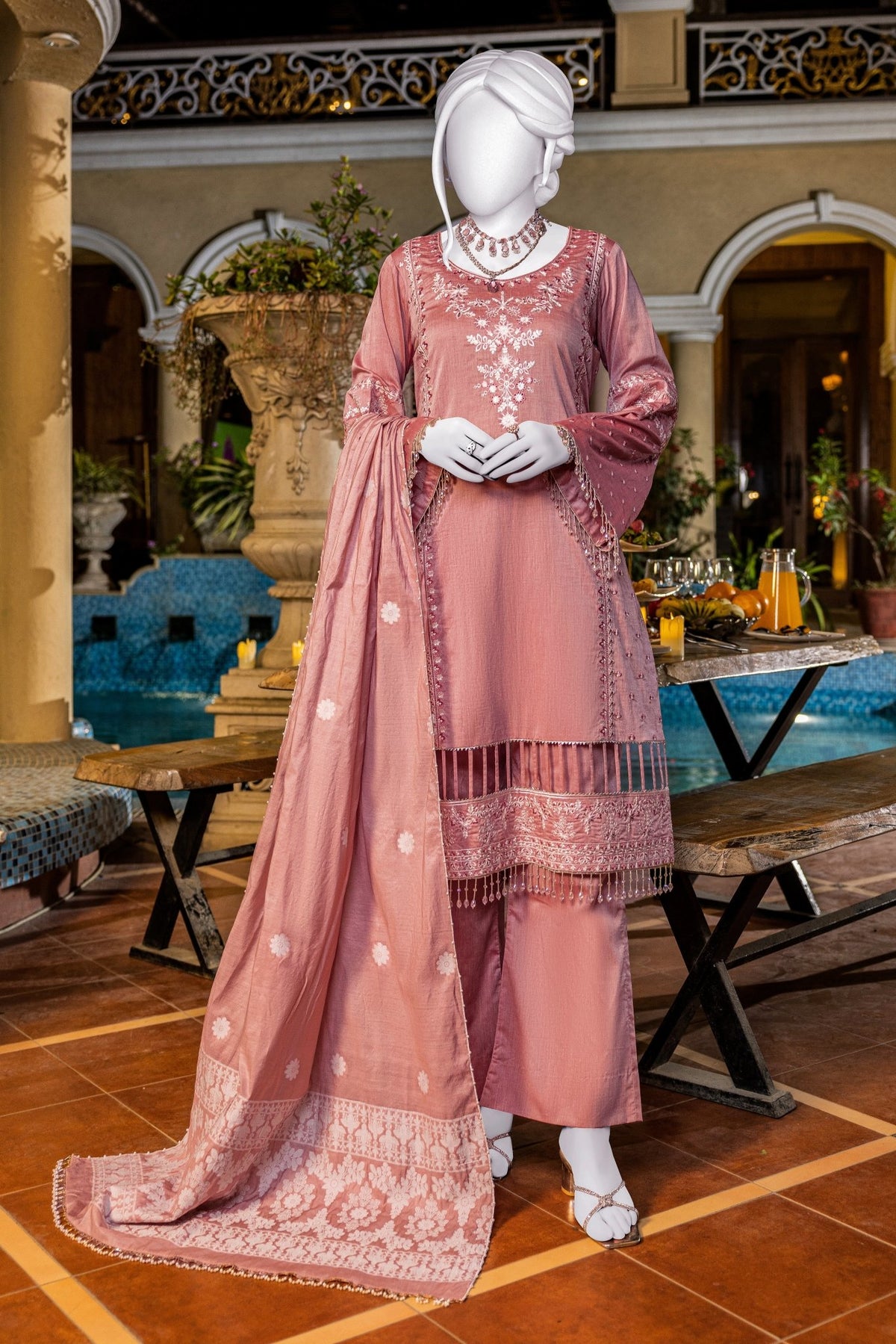 NUS3057 Embroidered Luxe - 3 Piece